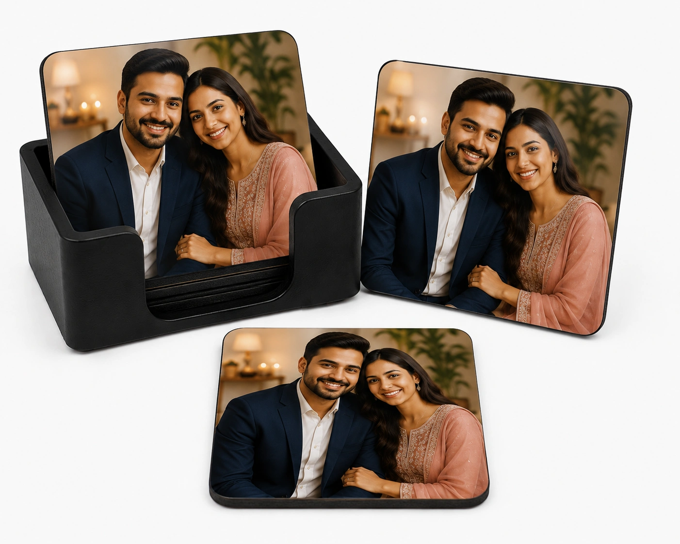 Couple Photo Coaster